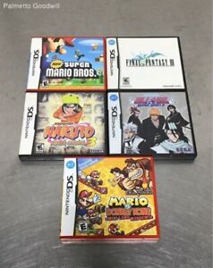 Lot of 5 Nintendo Ds Video Games