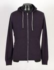 New $2695 BRUNELLO CUCINELLI 100% Cashmere Hooded Hoodie Sweater - Purple 56 2XL