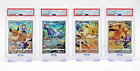 PSA 10 Pokemon Card Eevee’s Flareon Jolteon Vaporeon CHR VMAX 4 Set 210 Japanese