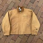 Carhartt Vintage 90sMens Jacket Large Detroit Union Made Distressed Embroidered
