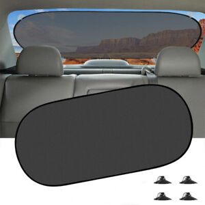 Rear Window Sun Shade Shield Visor Protection Car Shade Mesh Sunshade Screen (For: 2022 Kia Rio S Sedan 4-Door 1.6L)