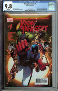 YOUNG AVENGERS #1 CGC 9.8 WHITE PAGES // 1ST APPEARANCE OF THE YOUNG AVENGERS