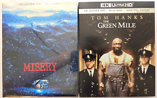 Misery 4K+Slip Cover/The Green Mile 4K+Blu-ray+Digital+Slip Cover STEPHEN KING