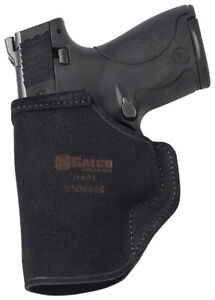 Galco STO870RB Stow'N'Go Black Leather RH IWB Holster for Sig P365XL