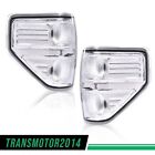 Halogen Tail Lights Fit For 2009-2014 Ford F150 F-150 Pickup Chrome Trim New