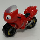 Tomy Ricky Zoom 3.5” Ricky Action Figure Red Toy Motorcycle Bike Frog Box