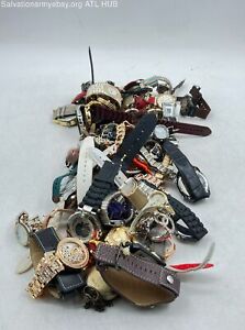 7 lbs. 9.5 oz. Lot Misc. Watches *For Parts or Repair or Just Need Batteries