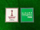 OFFICIAL FC BAYERN FIFA CLUB WORLD CUP QATAR 2020 + LIVING FOOTBALL PATCHES