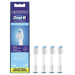 Oral-B Pulsonic Clean Toothbrush Heads for Sonic Toothbrushes  4 CT