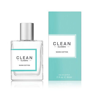 Clean Classic Warm Cotton 2 fl oz Women's Eau de Parfum; Sealed