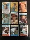 1964 And Other Years Vintage Topps Baseball Lot Of 17 Cards