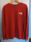 The North Face Sweatshirt*Mens*XL*Crew neck*Embroidered Logo*Maroon Red