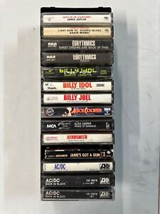 New Listing$3.99 & UP 60s 70s 80s 90s METAL BUILD YOUR LOT ROCK/PUNK/VARIOUS CASSETTE TAPES
