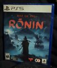 Rise of the Ronin Playstation 5 New Sealed
