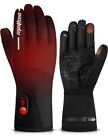 Heated Gloves Rechargeable W 2 Batteries 3000Mah Heated Motorcycle Gloves XS