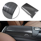 ABS Carbon Fiber Console Armrest Box Cover For Mercedes Benz S Class W222 14-17