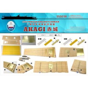 Shipyard 1/350 Wooden Deck IJN Akagi for Hasegawa 40025 (350038)