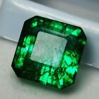 10 Ct Natural Untreated Square Green Colombian Emerald Loose Gemstone