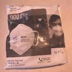 Pack of 50: 3M KN90 Particulate Respirator Protective Masks 9001 (New)