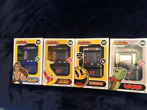 Mini Arcade Classics Lot Of 4 Pac Man, Rampage, Joust & Frogger