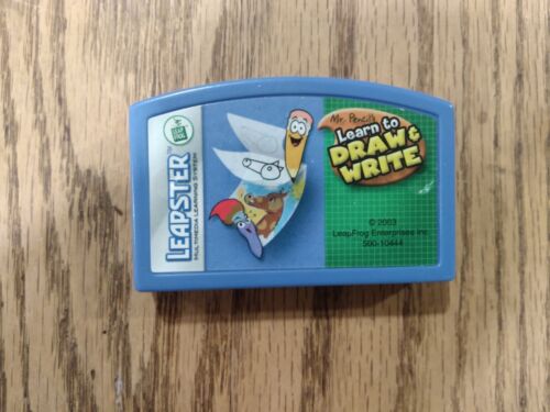 Mr. Pencil's Learn to Draw and Write (Leapster) game cartridge 2003