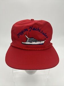 Red Oregon yacht sales Trucker Hat