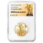 Presale - 2024-W Proof $25 American Gold Eagle 1/2 oz NGC PF70UC ER ALS Label