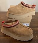 UGG Tazz Chestnut Platform Woman's Slippers 1122553 Size 8 (Authentic) Brand New