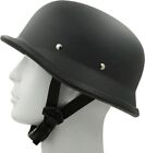 German Novelty Flat Black Helmet With Q-Release