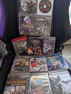 PS3 games bundle lot. Mostly CIB All Disc In Great Shape