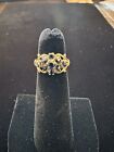 Victorian 9k Gold And Amethyst Ring Size 3