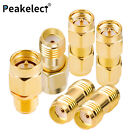 6PCS SMA Adapter Kit Male Female Audio Extension RF Coaxial Connector Coupler