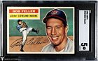 1956 Topps #200 Cleveland Indians HOF Bob Feller Baseball Card SGC 5 EX