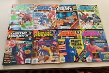 8 Vintage GAME PLAYERS Magazines-The Ultimate Guide To Video Games Sega/Nintendo
