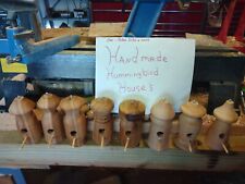 Handmade Hummingbird House Hand Crafted in Smoky Mts.Crafts,yard decor.FREE SHIP
