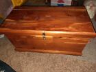 Small Wood Chest Storage Box 20x10x11in