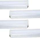 4FT T5 Light Fixture LED Shop Light 20W W/Selectable CCT, 2000 Lumens, 2700/4100