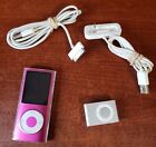 IPOD A1285 & Apple IPod shuffle 2nd (LOT OF 2) FOR PARTS OR REPAIR