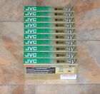Lot of 10 Sealed JVC S VHS SV Cassette Tapes ST-120SVDU
