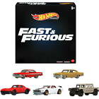 Hot Wheels Fast & Furious 1:64 Scale Premium 5 Pack Die Cast Toy Cars Ages 3+