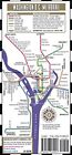 STREETWISE WASHINGTON DC METRO MAP - LAMINATED METRO MAP By Michelin BRAND NEW