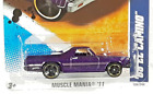 Hot Wheels '68 El Camino w Black Chrome Base & Grille Variation '11 Muscle Mania