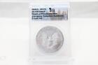 2021-P $1 Silver American Eagle T1 Emergency Production ANACS MS 70