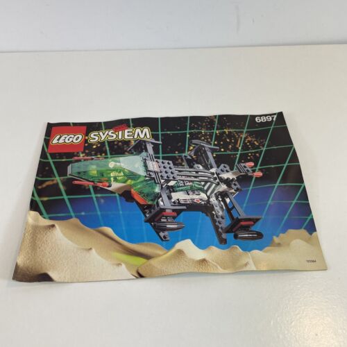 Lego 1x 6897 (Instructions Only) Rebel Hunter 1992 Space Police II Used