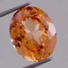AAA 14 x 12 MM Loose Sphalerite Bi-Color Yellow & Orange Gemstone GIT Certified