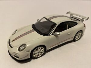 Minichamps Porsche 997/911 GT3 RS 4.0 White1:43 Dealer Ltd Ed WAP02001719 EX-MIB