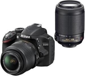 New ListingNikon D3200 24.2 MP DSLR Camera Black