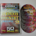 COUNTRY 2008 KARAOKE CD+G CHARTBUSTER 5122 NEW IN SEALED CASE 3 CDS w/song list