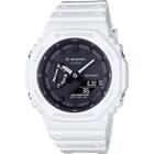 Casio Men's Ana Digi Watch G-Shock 2100 Series Alarm White Resin Strap GA2100-7A