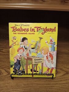 Vintage 1961 BABES IN TOYLAND: THE TOYMAKER'S HELPER Hardback Book Dee Francis